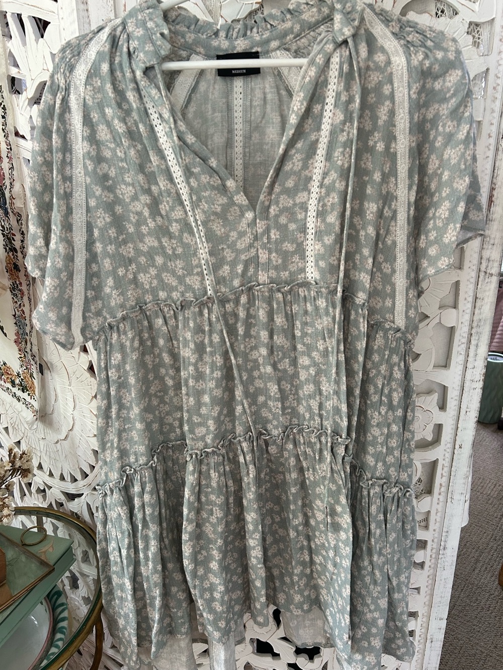 Vici high low peasant dress